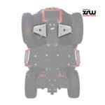 KIT PROTEÇÃO DE TRIÂNGULOS FRONTAIS ALUMÍNIO